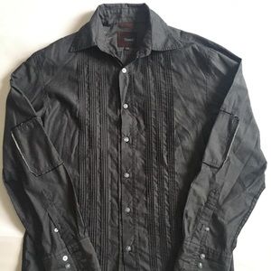 Roar Men's Long Sleeve Button Shirt Embroidered